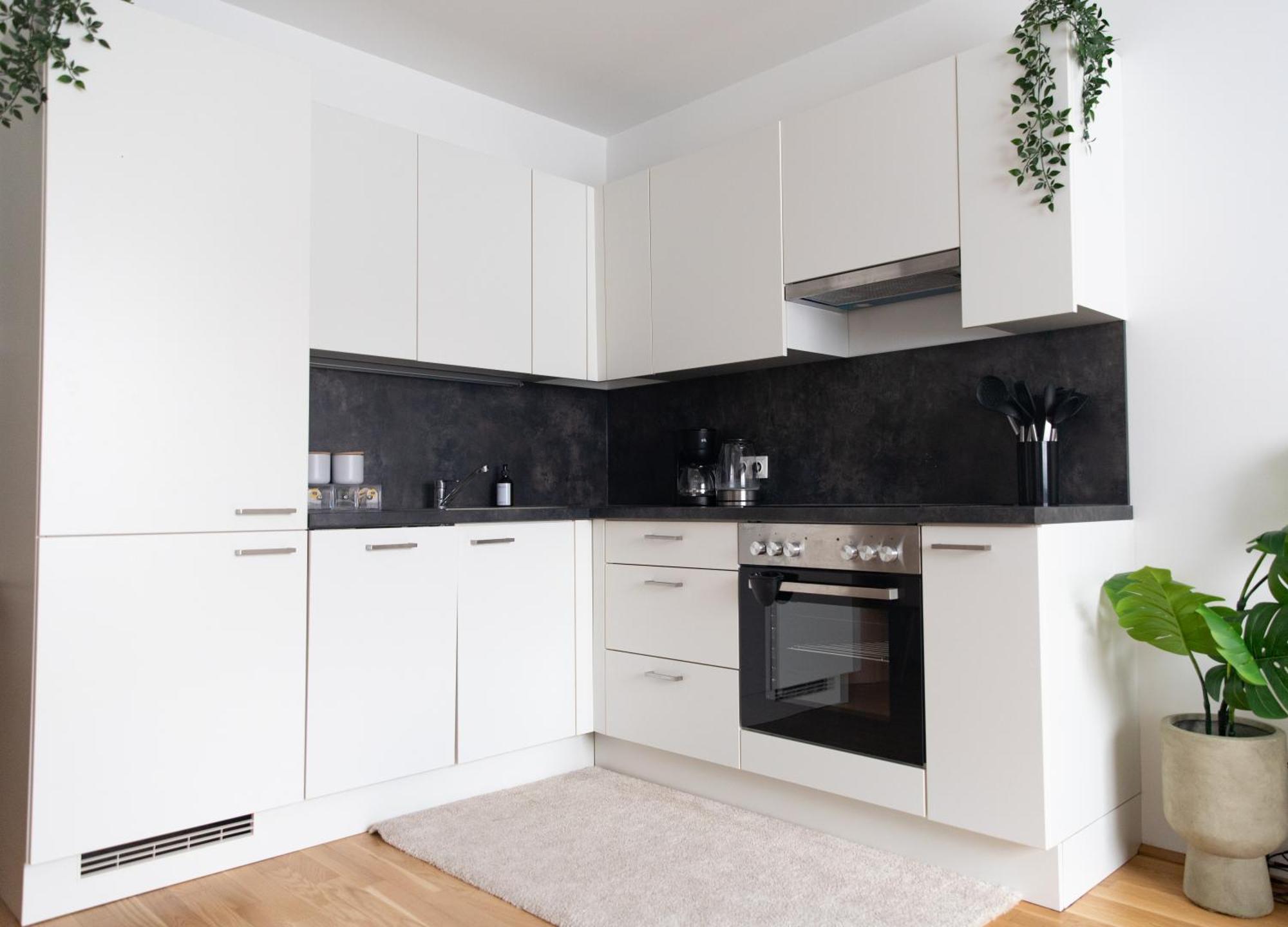 Stylish Apartments - 3 Min To U1 Kagraner Platz Wien Eksteriør billede