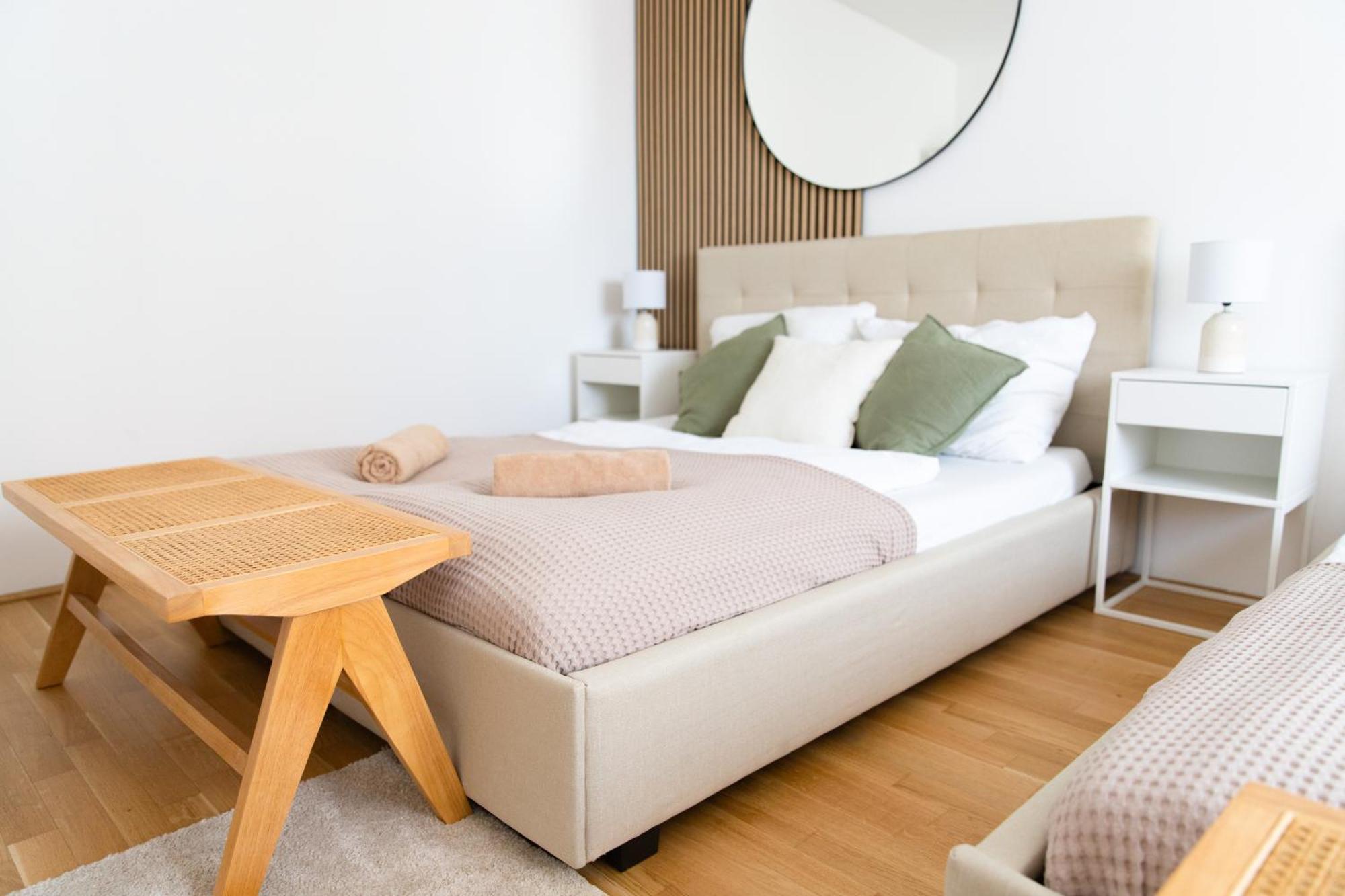 Stylish Apartments - 3 Min To U1 Kagraner Platz Wien Eksteriør billede
