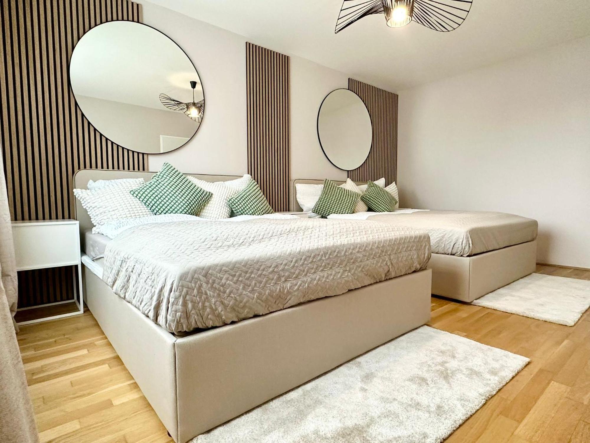 Stylish Apartments - 3 Min To U1 Kagraner Platz Wien Eksteriør billede
