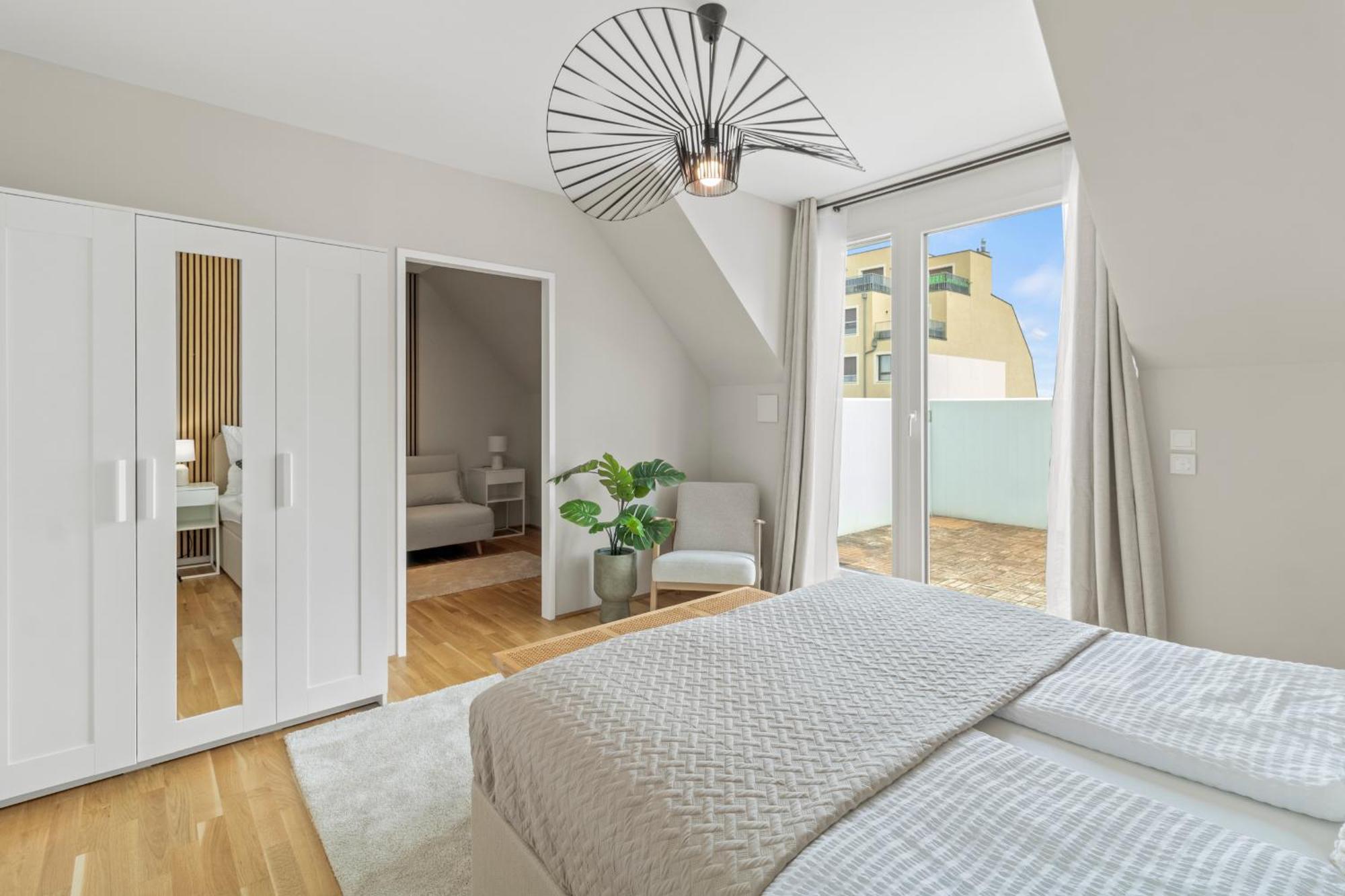 Stylish Apartments - 3 Min To U1 Kagraner Platz Wien Eksteriør billede